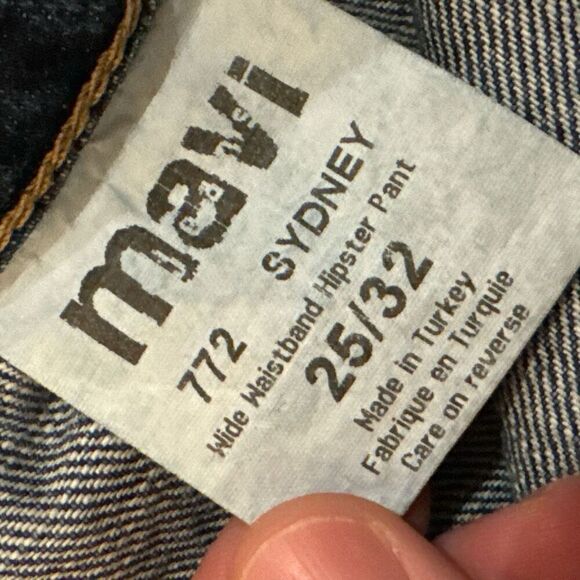 Mavi low rise y2k style flare jeans size 25 - Picture 3 of 6